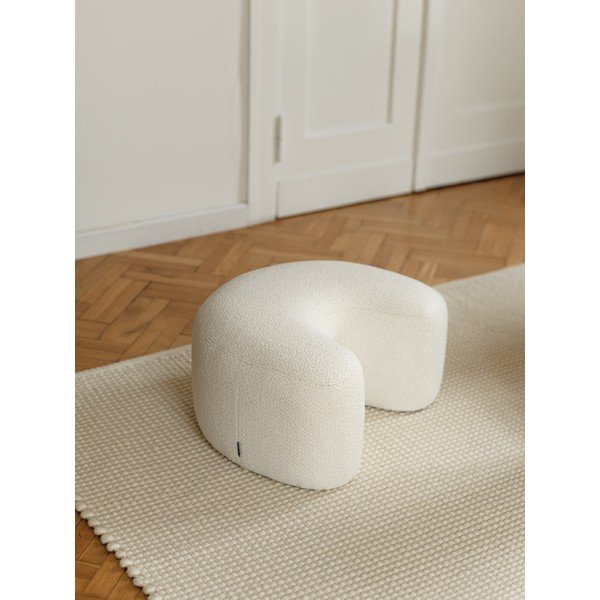 Smėlio spalvos pufas iš boucle Ü – noo.ma-image-3