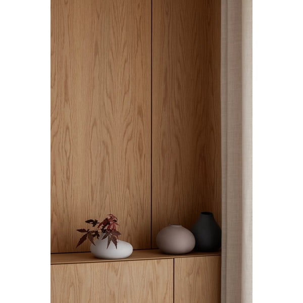 Iš porceliano  vazos šviesiai pilkos spalvos 3 vnt. (aukštis 9 cm) Nona – Blomus-image-1