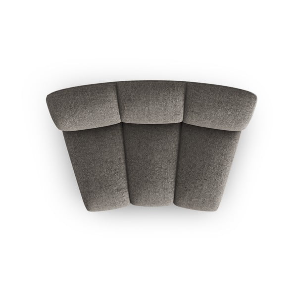 Modulinė sofa tamsiai pilkos spalvos (modulinė) Lupine – Micadoni Home-image-2