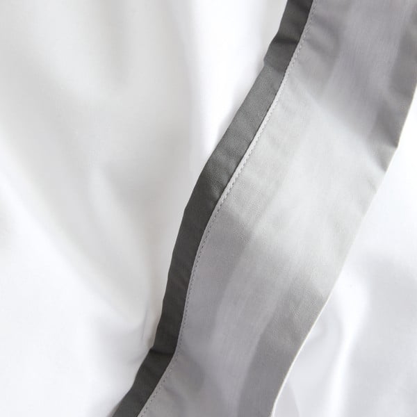 Baltos spalvos iš medvilnės viengulė patalynė 135x200 cm Mayfair – Bianca-image-4