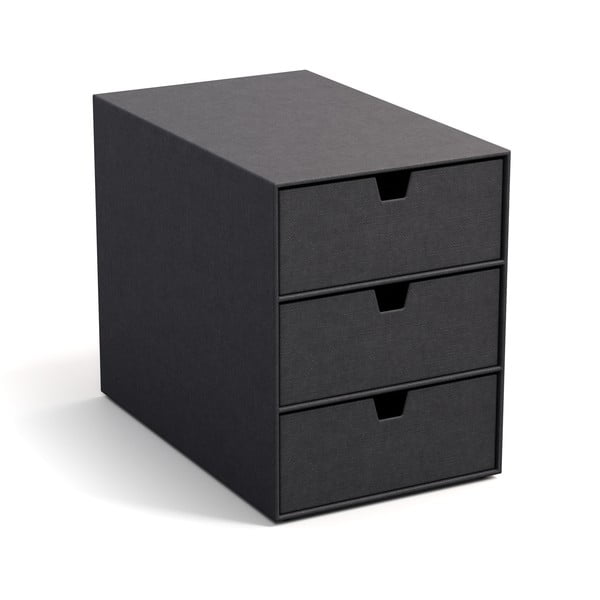 Iš kartono biuro organizatorius į stalčių Ingrid Canvas Paper Laminate – Bigso