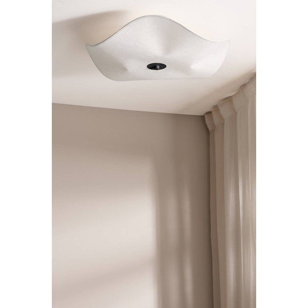 Baltos spalvos iš popieriaus lubinis šviestuvas ø 60 cm Monshi – Jotex-image-2