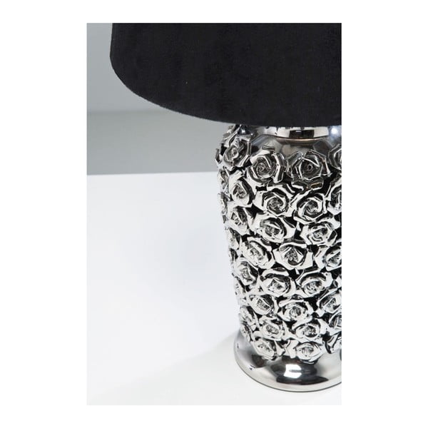 Sidabro spalvos stalinis šviestuvas Kare Design Rose-image-3