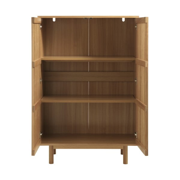 Spintelė natūralios spalvos iš ąžuolo 95x140 cm Tiber – Unique Furniture-image-4