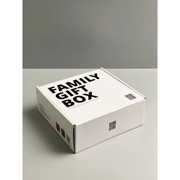 3 puodelių rinkinys Design Letters Family-image-2