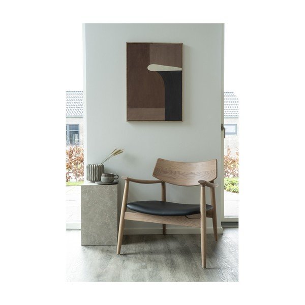 Krėslas juodos spalvos Olvera – House Nordic-image-4