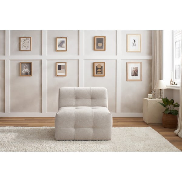 Smėlio spalvos sofos modulis Kleber - Bobochic Paris-image-1