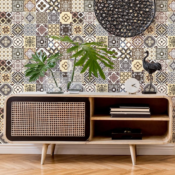 24 sienų lipdukų rinkinys Ambiance Kenjito, 15 x 15 cm-image-4