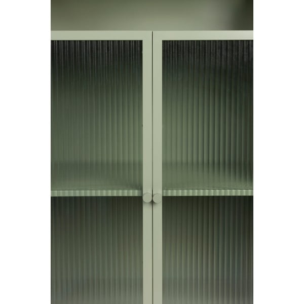 Vitrina žalios spalvos 60x105 cm Herbe – White Label-image-3