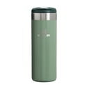 Žalios spalvos iš nerūdijančio plieno termo puodelis 470 ml AeroLight™ Transit Hammer Tone Green – Stanley