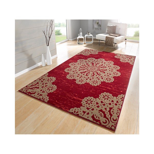 Raudonas kilimas Hanse Home Gloria Lace, 80 x 150 cm-image-1