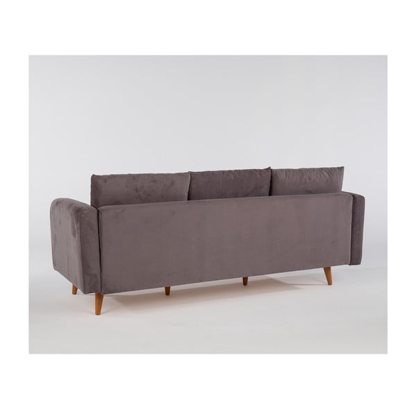 Sofa tamsiai pilkos spalvos 215 cm Sofia – Balcab Home-image-3