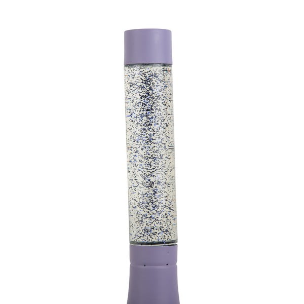 Violetinės spalvos stalinis šviestuvas (aukštis 37,5 cm) su stiklo gaubtu Astro Glittler – Leitmotiv-image-2