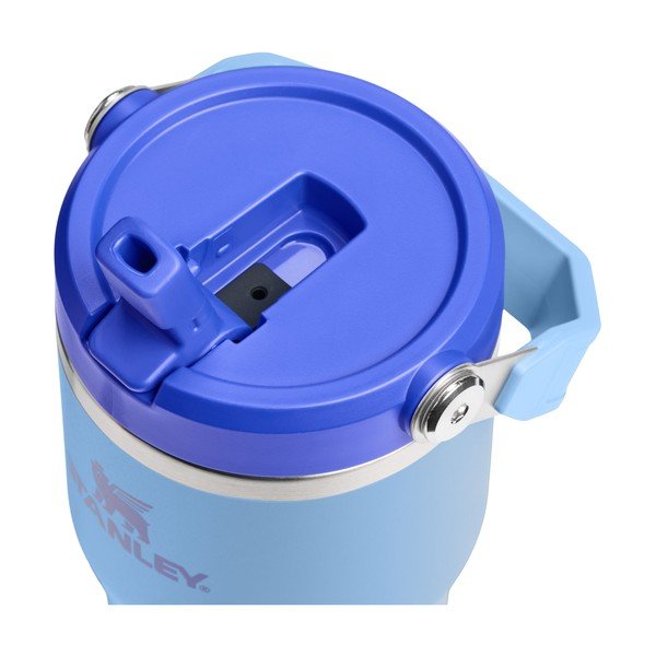Mėlynos spalvos iš nerūdijančio plieno termosas 600 ml IceFlow™ Flip Straw 2.0 Tumbler Blue Sky – Stanley-image-2