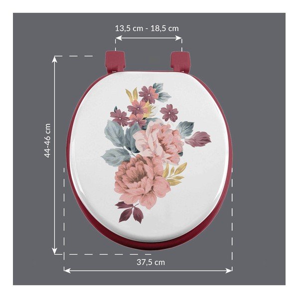 Tualeto sėdynė 37 x 47 Jayana – douceur d'intérieur-image-1