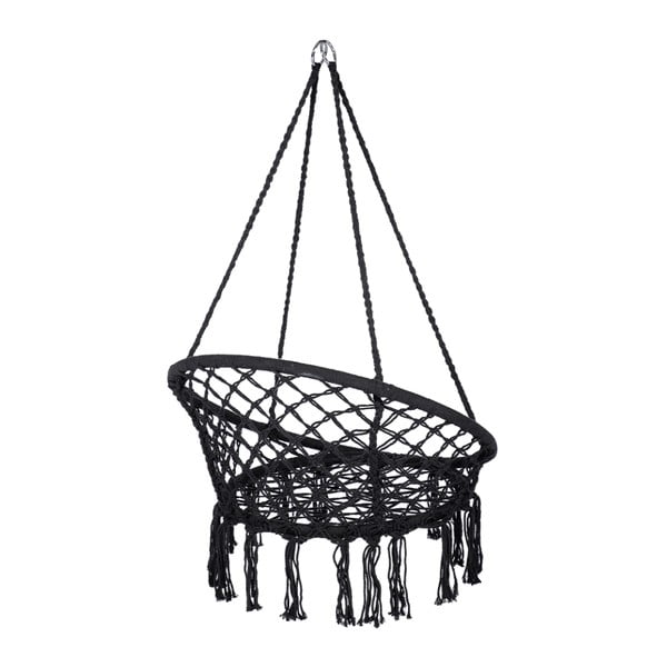 Juodas pakabinamas krėslas Bonami Essentials Hylla-image-3