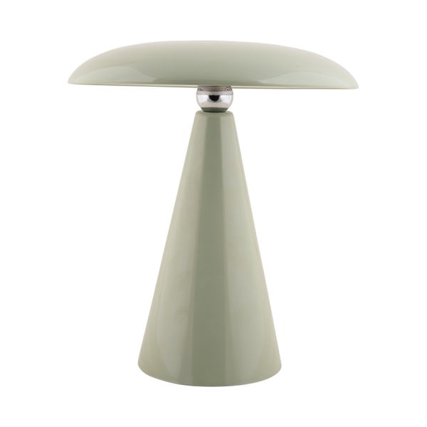 Stalinis šviestuvas šviesiai žalios spalvos LED su pritemdymo funkcija (aukštis 26 cm) Phoebe – Leitmotiv-image-3