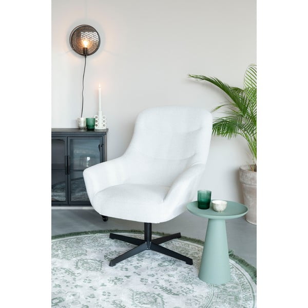 Krėslas baltos spalvos Yuki – White Label-image-1