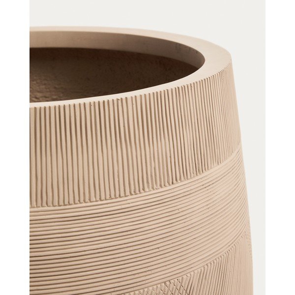 Iš betono gėlių vazonų dangteliai 2 vnt. ø 50 cm Tival – Kave Home-image-3