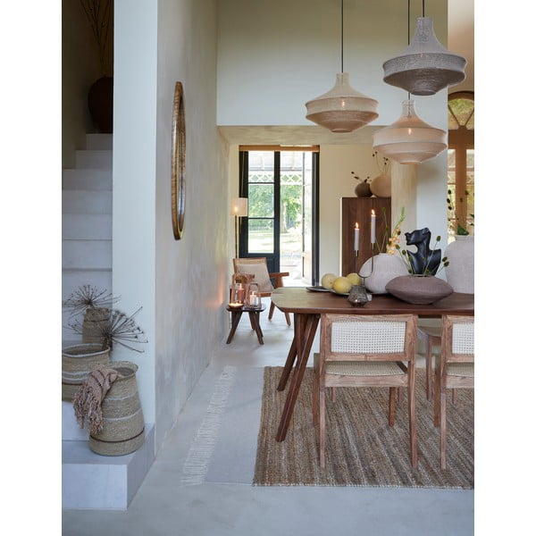 Natūralios spalvos tekstilinis kilimas 200x350 cm Ivaro - Light & Living-image-1