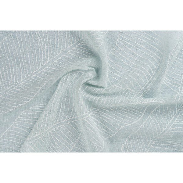 Permatoma užuolaida mėtų spalvos 140x260 cm Napa – Mendola Fabrics-image-3