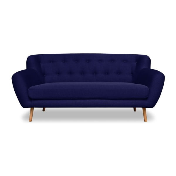 Tamsiai mėlyna sofa Cosmopolitan design London, 162 cm