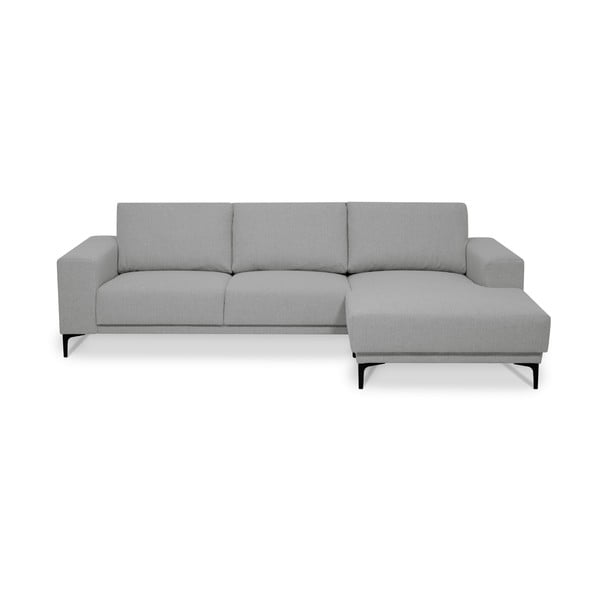 Kampinė sofa pilkos spalvos (su dešiniuoju kampu) Chile – Scandic