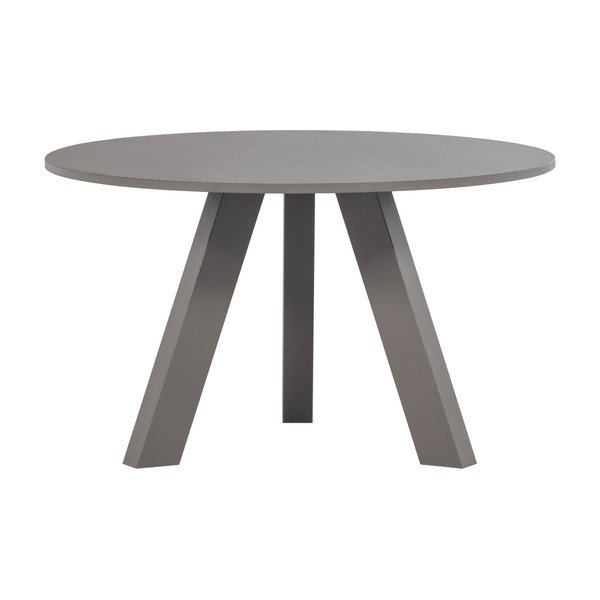 Iš ąžuolo masyvo apvalios formos valgomojo stalas ø 129 cm Rhonda – WOOOD