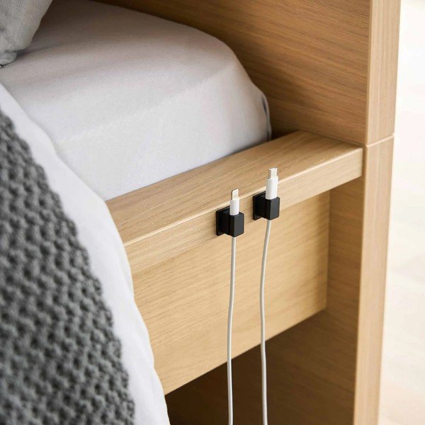 Juodos spalvos iš metalo biuro organizatoriai 5 vnt. laidams Smart – YAMAZAKI-image-1