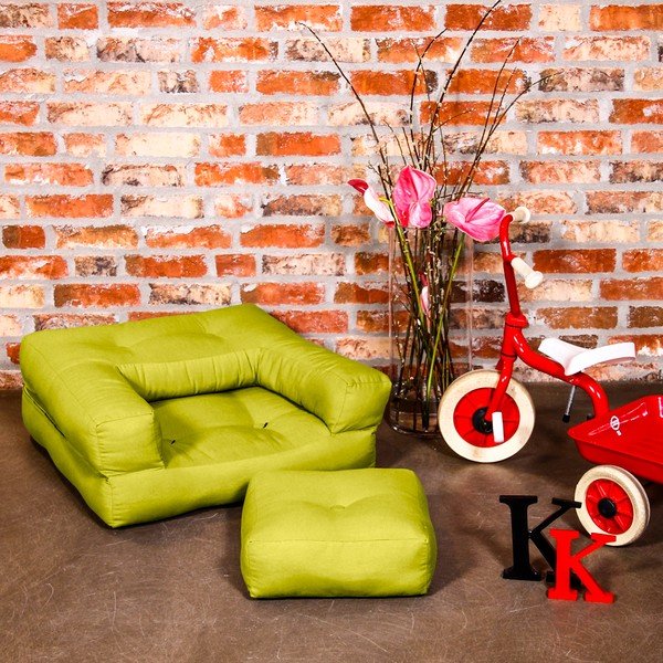 "Karup Baby Cube Pistachio" vaikiška kėdutė-image-1