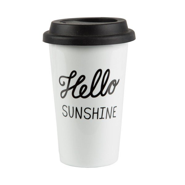 "Sass & Belle" kelioninis puodelis "Hello Sunshine