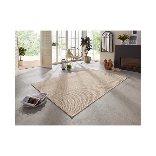 Kreminis lauko kilimas Elle Decor Brave Dreux, 160 x 230 cm-image-1