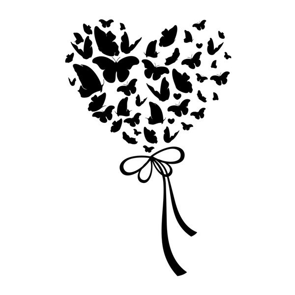 Lipdukas Ambiance Cloud of Butterflies In Heart-image-2