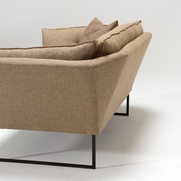 Smėlio rudos spalvos trijų vietų sofa "Chill-image-4