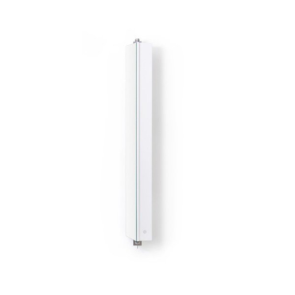 Balta vonios kambario spintelė su veidrodžiu Wireworks Domain, 110 cm aukščio-image-4