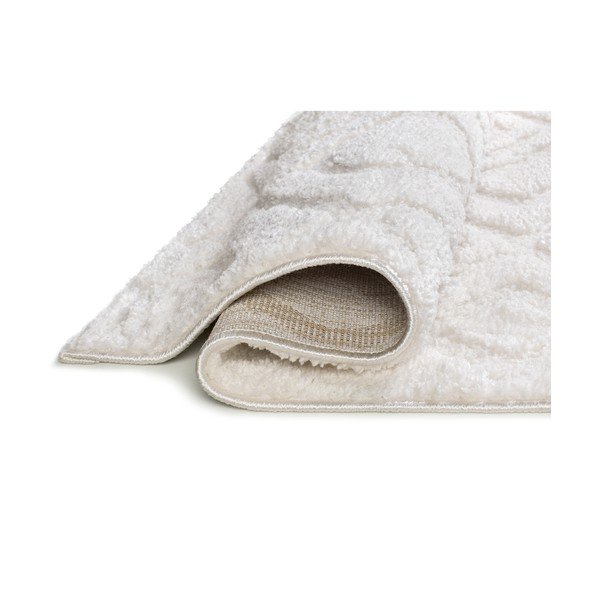 Baltos spalvos kilimas 126x190 cm Juno – Universal-image-4