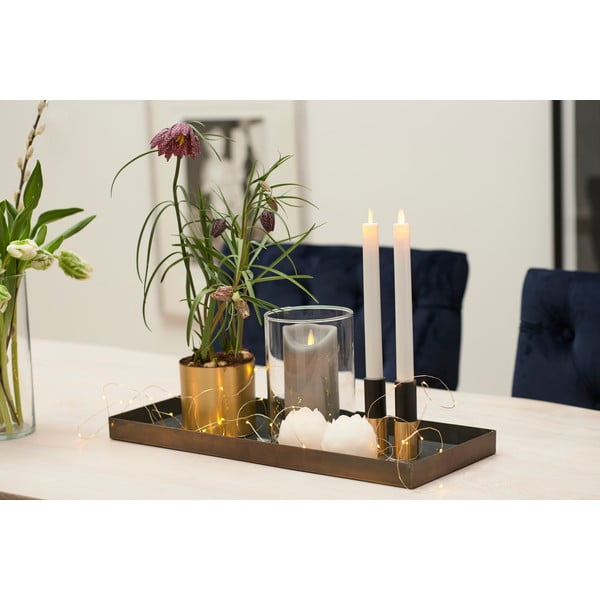 LED žvakės 2 vnt. reikia baterijų (aukštis 25 cm) Sara Crown – Sirius-image-2