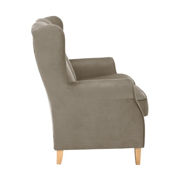 Ruda aksominė sofa Max Winzer Lorris, 139 cm-image-4