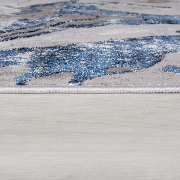 Kilimas mėlynos spalvos/pilkos spalvos 80x150 cm Marbled – Flair Rugs-image-2