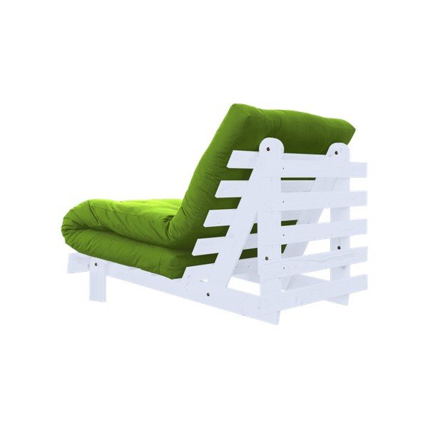 Kintamas fotelis "Karup Roots White/Lime-image-3