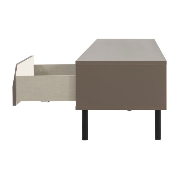 Tamsiai pilkas TV staliukas 177x39 cm Corner - Tenzo-image-3