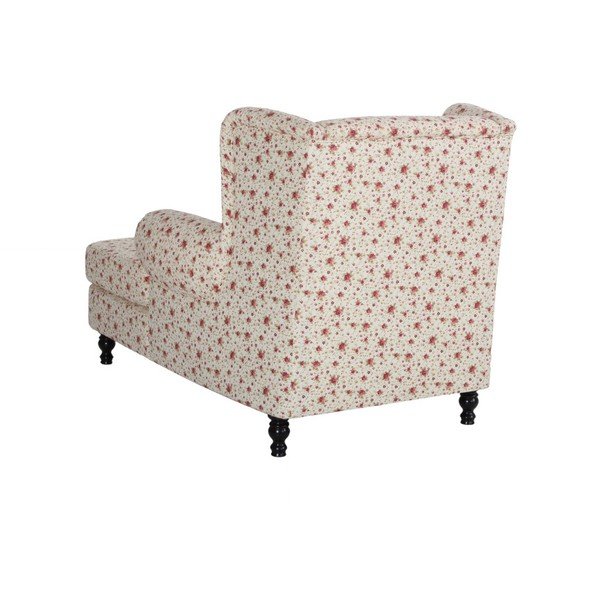 Smėlio spalvos gėlių fotelis Max Winzer Mareille Flowery Beige-image-1