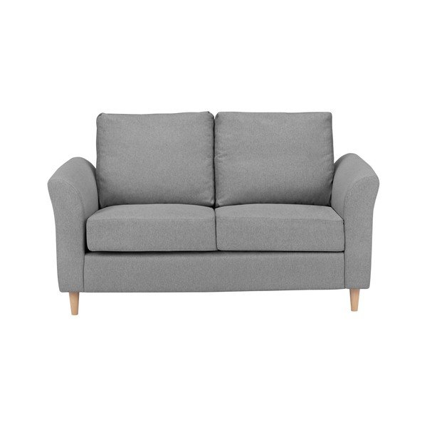 Pilka dvivietė sofa "Kooko Home Smooth-image-3