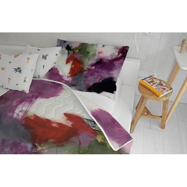 Iš satino medvilnės dygsniuota antklodė ir pagalvės užvalkalas komplekte 140x200 cm – Butter Kings-image-1