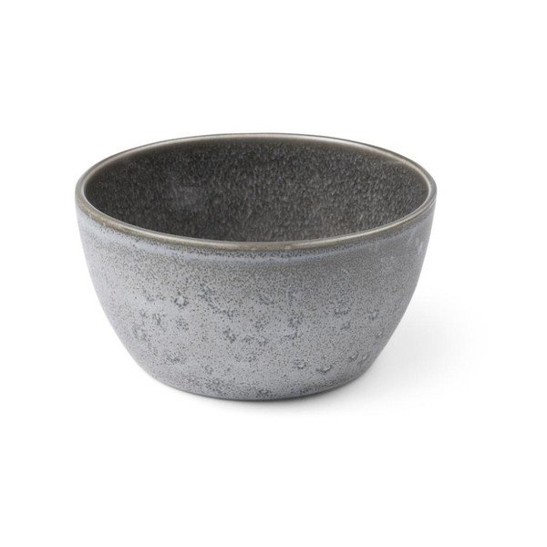 "Bitz Mensa" pilkas glazūruotas keramikos dubuo, 14 cm skersmens-image-1