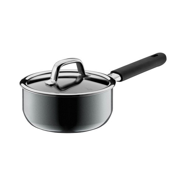 Platinos pilkos spalvos WMF Fusiontec puodas, ⌀ 16 cm