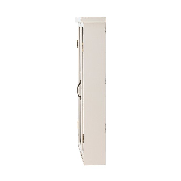 Baltos spalvos iš kėnio masyvo vitrina 50x80x14 cm Hazem – Bloomingville-image-4