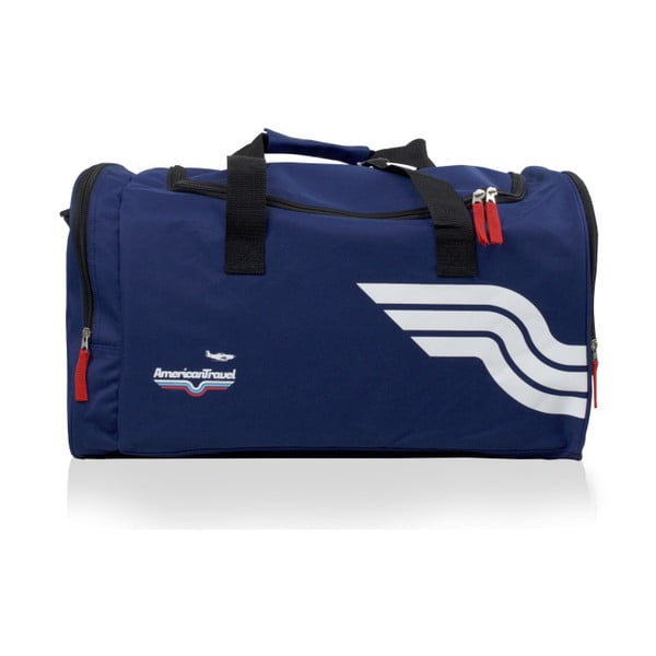 Mėlynas sportinis krepšys American Travel Bostono