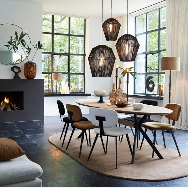 Sieninis veidrodis ø 116 cm Espejo – Light & Living-image-2