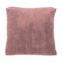 Rožinė dekoratyvinė pagalvėlė Tiseco Home Studio Ribbed, 60 x 60 cm